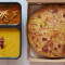 Aloo Paratha With Dhal And Subji