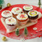 Cupcakes Met Speciale Kerstfoto's (6 Stuks)