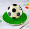 Football Theme Full Round Pinata Cake