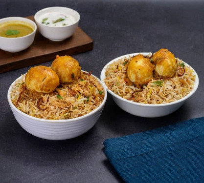 Twin Pack Egg Biryani(Serves 2-3 Persons)