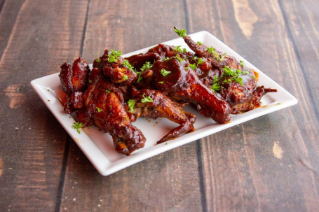 Honey Bbq Chicken Wings (350 Grams)