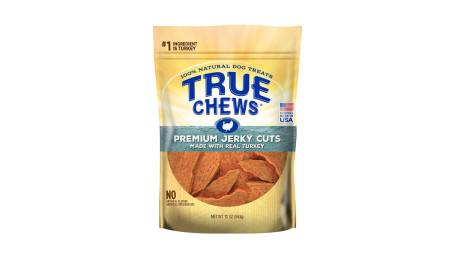 True Chews Premium Jerky Cuts Made With Real Turkey