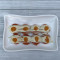 Orange White Chocolate Mini Pan Cake 8 Pcs) Eggless)