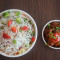 Veg Fried Rice With Gobi Majurian