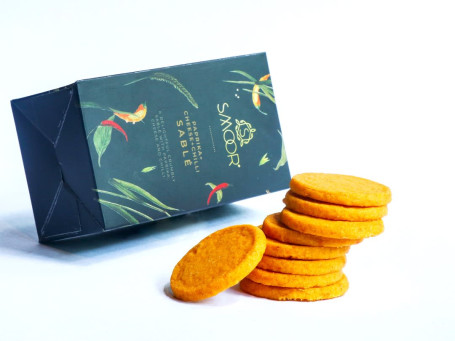 Paprika Cheese Chilli Sable Cookies 150Gm