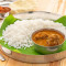 Andhra Chicken with Steamed Rice