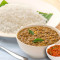 Garlic Masoor Dal With Rice