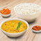 Homestyle Dal Tadka With Rice