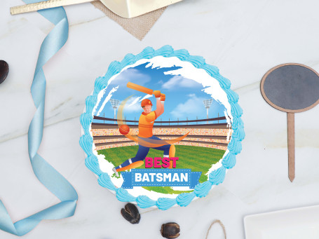 Best Batsman Photo Cake