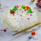 Świąteczny specjalny śnieżny tort z białym lasem