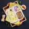 Dal Makhani, Rice Lunchbox With Gulab Jamun (2 Pcs) Combo