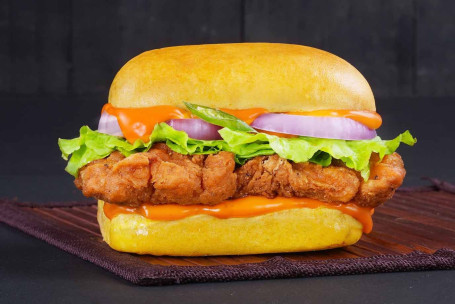 Burger Z Kurczakiem Wędzonym Chipotle