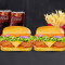 2 Smoky Chipotle Chicken Burger 2 Cola (M) 1 Frytki (M)