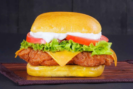 Homestyle Chicken Burger With Cheese