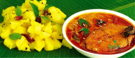 Kappa Kottayam Fish Curry Combo