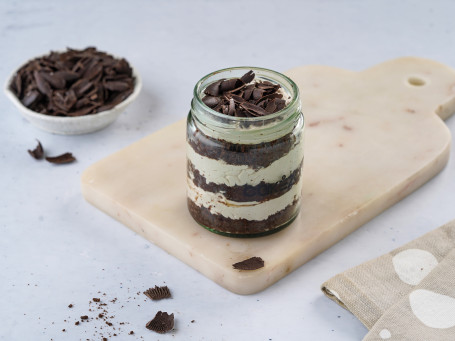 Chocolate Mousse Jar Cake