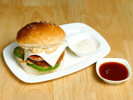 Hamburger Veg Con Maionese Al Formaggio