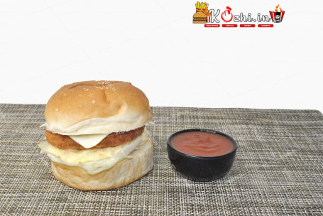 Cheese Burst Paneer Burger