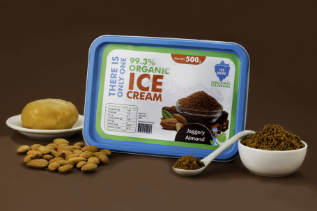 Jaggery Almond Ice Cream