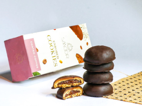 Enrobed Cookies Coated Coffee 100Gm