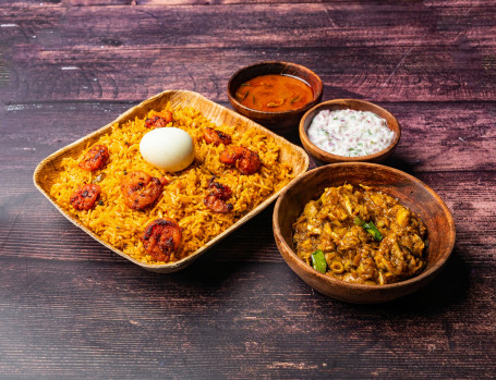 Prawn Biryani Poondu Kozhi Varuval