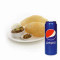 Chole Bhature With Pepsi Can