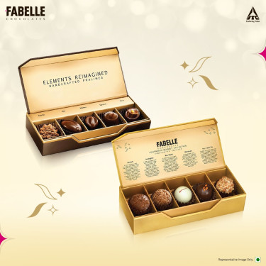 Elements Reimagined (5 Pralines) Continents Dessert Collection (5 Truffles)