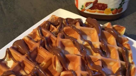 Just Nutella Waffles