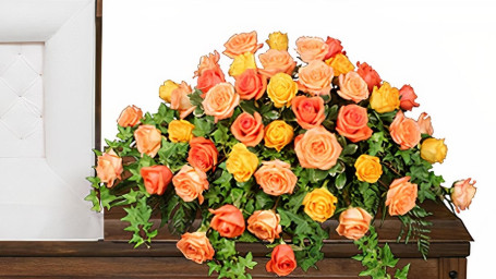 Beautiful Rose Benediction Funeral Flowers