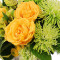 Lush Lemon Roses Flower Arrangement
