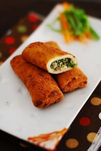 Crispy Breaded Veg Roll [3Pcs]