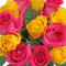 Debi Lilly Dozen Rose Bouquet (Vibrant Mix)