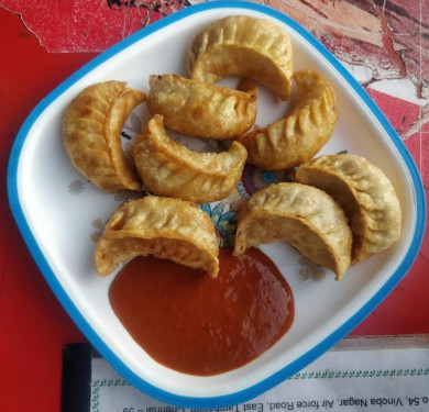 Peri Peri Chicken Momos Fried