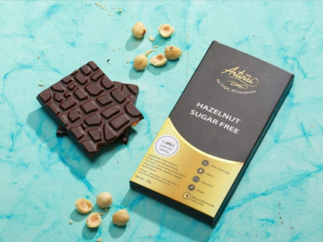 Hazelnut Sugar Free Chocolate Bar Vegan (50G)