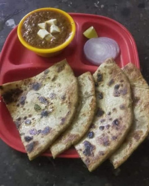 Gobi Paratha Paneer Peas Masala