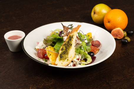 Roasted Beetroot, Orange Homemade Salted Ricotta Salad