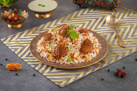 Spicy Dum Gosht Hyderabadi Mutton Dum Biryani, Boneless Serves 1 2]