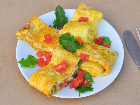 Green Cheese Omelette
