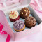 Assorted Box Of Eggless Cupcakes [4 Pcs]