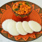 Idli With Prawn Pepper Masala