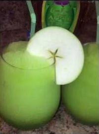 Green Apple Real Fruit Slush