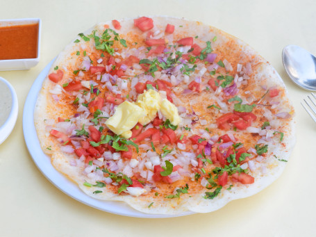 Butter Kachumber Dosa