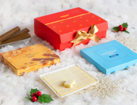 White Christmas Gift Box