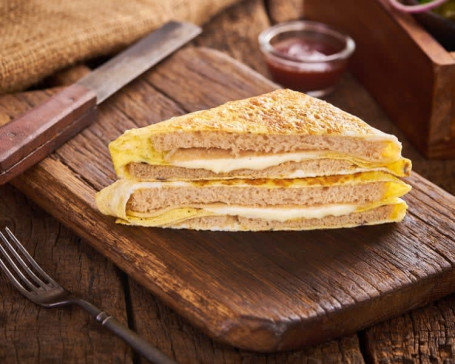 Wheat Bread Cheese Omelette