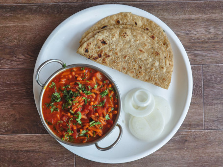 Gujarati Sabji 5 Tawa Roti