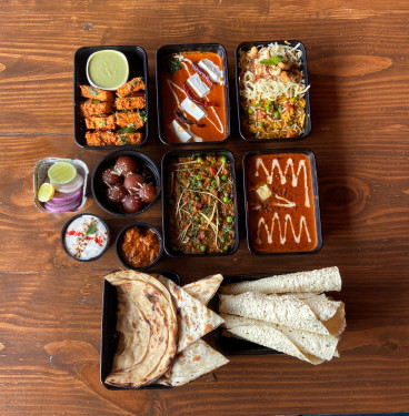 Dhaba Classic Indian Meal Box Serves 4 To 6)