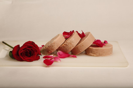 Rose Coconut Kulfi Roll
