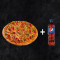Hot Spicy Pizza With Pepsi (250 Ml)