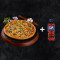 Schezwan Paneer Pizza With Pepsi (250 Ml)