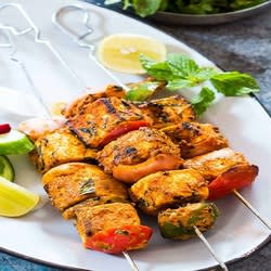 Geroosterde Paneer Tikka